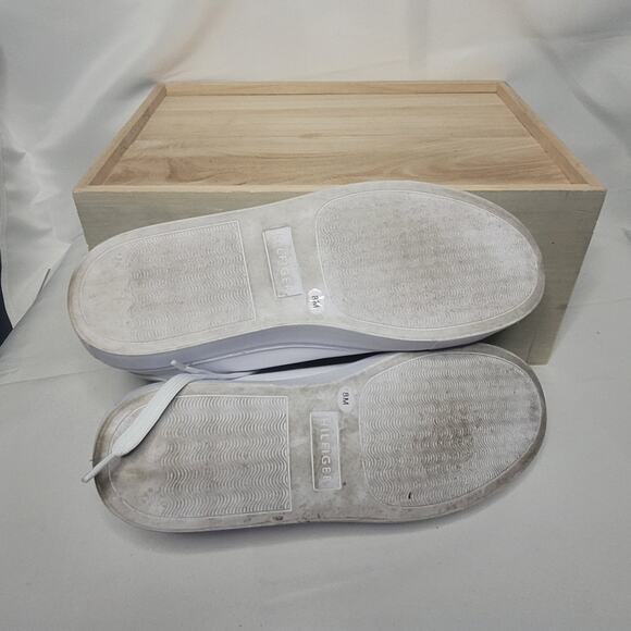 Tommy Hilfiger- Men's Brecon Cup Sole Sneakers- White- Size 8 - Picture 5 of 6